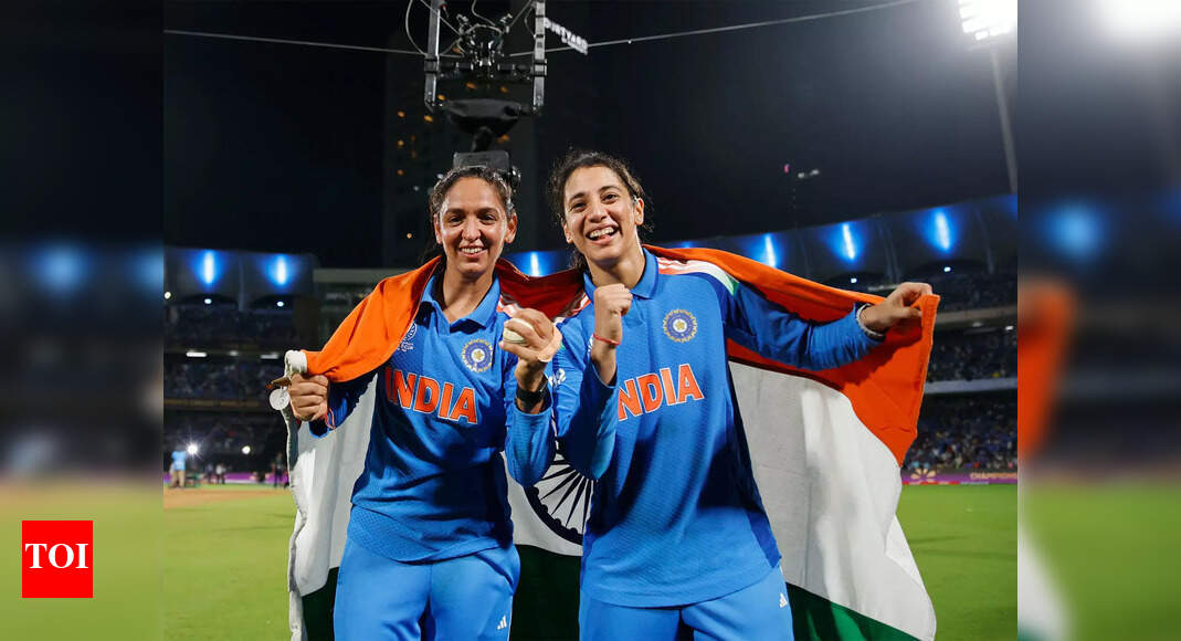 '45 sleepless nights for this moment': Smriti Mandhana gets emotional after India’s World Cup win - Watch