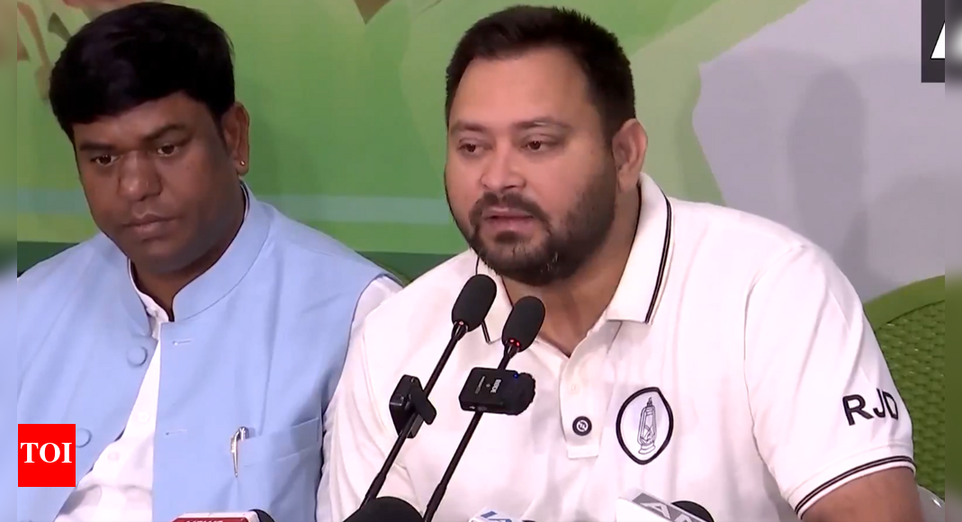 Give me a chance, will send all goondas to jail: Tejashwi Yadav