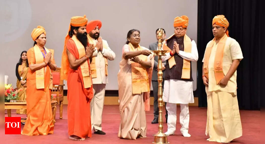 Patanjali University holds second convocation ceremony in the presence of Hon’ble President of India