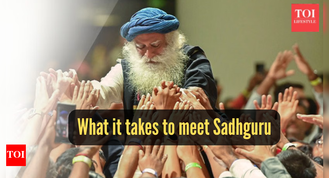 How to meet Sadhguru: A step-by-step guide to what it really takes