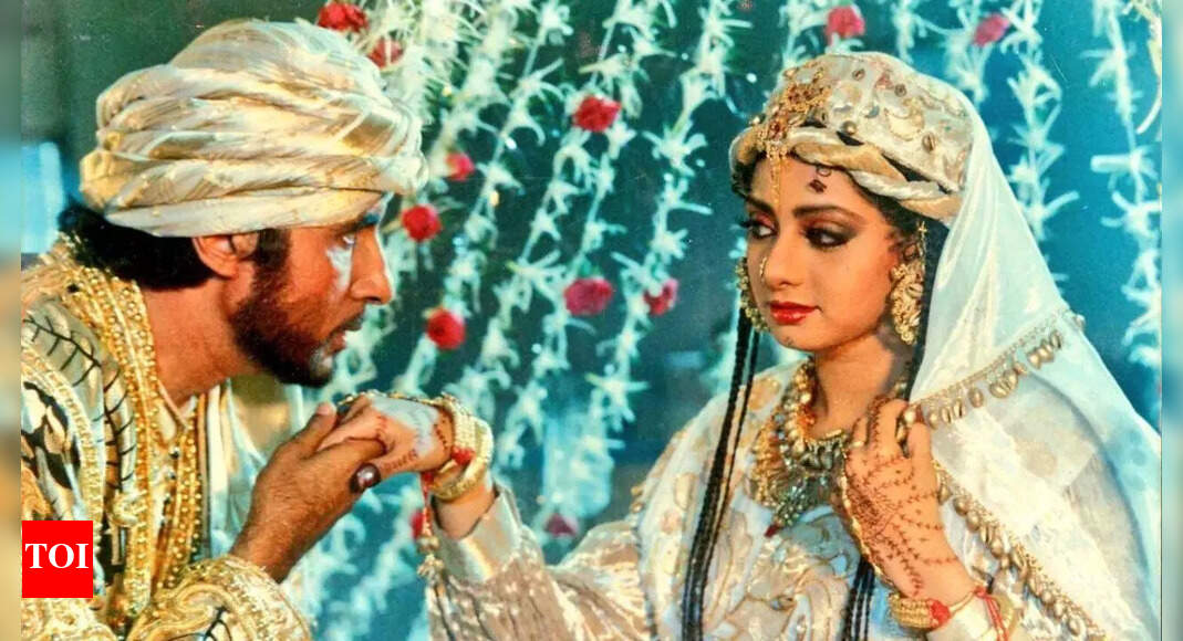 ‘Khuda Gawah’ twist: When a truck full of roses sent by Amitabh Bachchan was tilted over Sridevi; yet she had one unusual demand