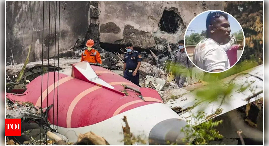 'I'm broken': Lone AI-171 crash survivor speaks out; walked out of burning jet, now stranded in UK