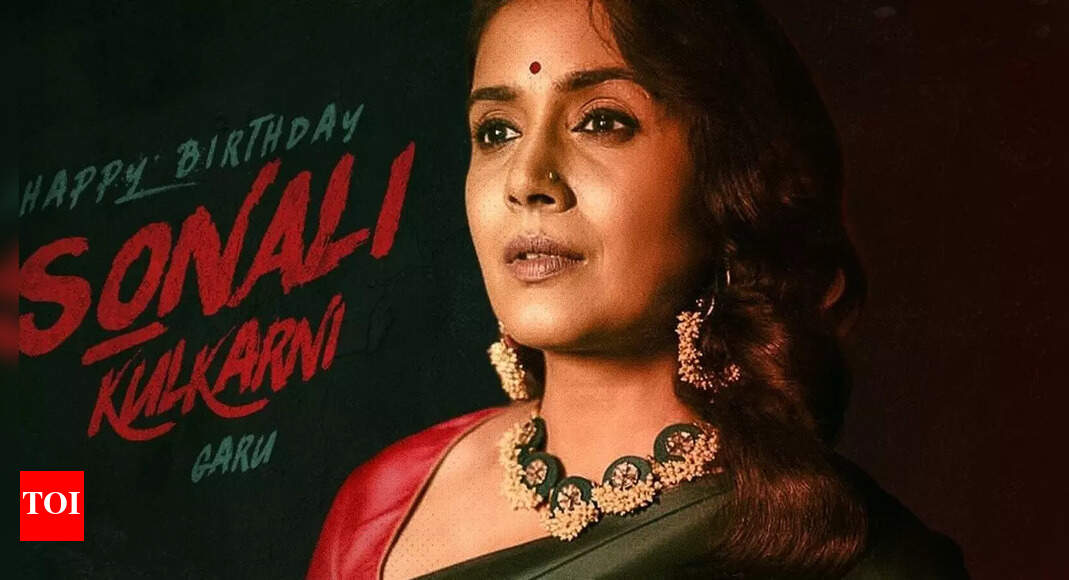 Nani's 'The Paradise' team wishes Sonali Kulkarni on her birthday; First look reveals a major surprise