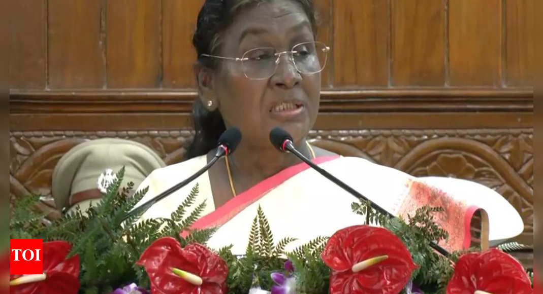 President Droupadi Murmu addresses Uttarakhand Assembly on silver jubilee, lauds state for improvements in HDI