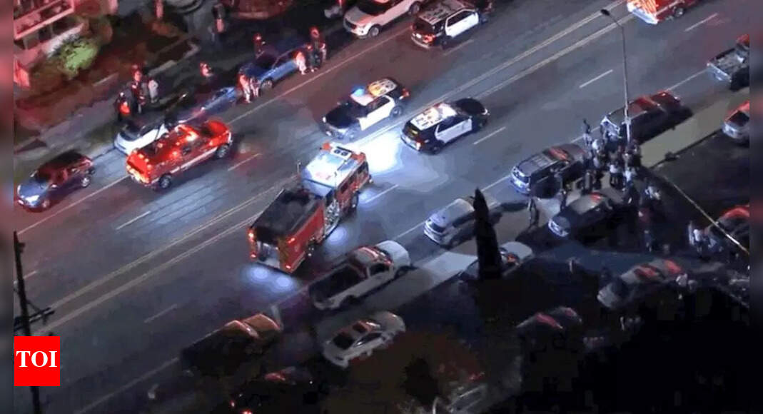 LA shooting: Four injured in Winnetka drive-by; police seal area, hunt for gunman continues