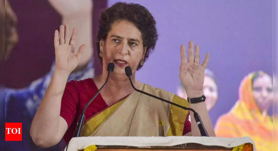 'Create apaman mantralaya': Priyanka mocks PM Modi over insult claims; slams Bihar NDA