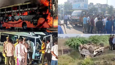  From Jaisalmer bus fire to Jaipur truck crash; back-to-back mishaps expose Rajasthan's unchecked transport chaos