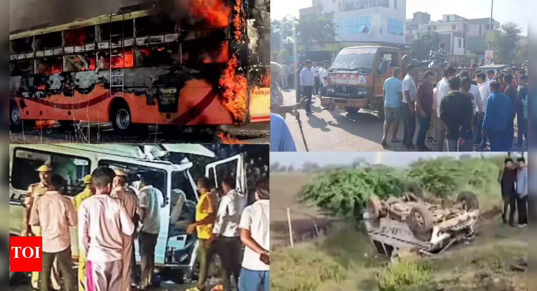 On collision course: From Jaisalmer bus fire to Jaipur truck crash; back-to-back mishaps expose Rajasthan's unchecked transport chaos