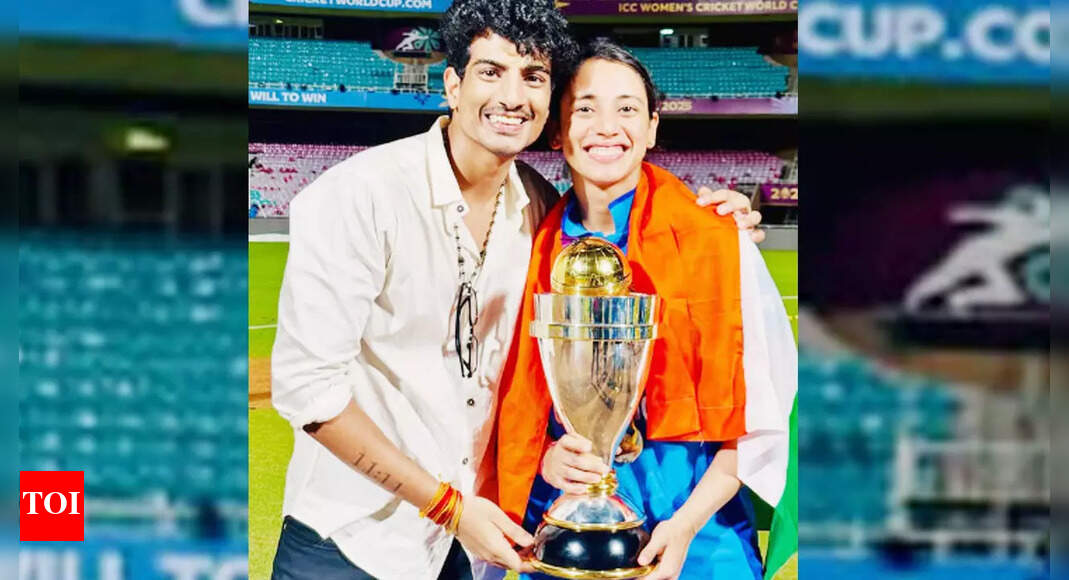 Palash Muchhal's 'SM18' tattoo for Smriti Mandhana breaks the internet after India's World Cup win