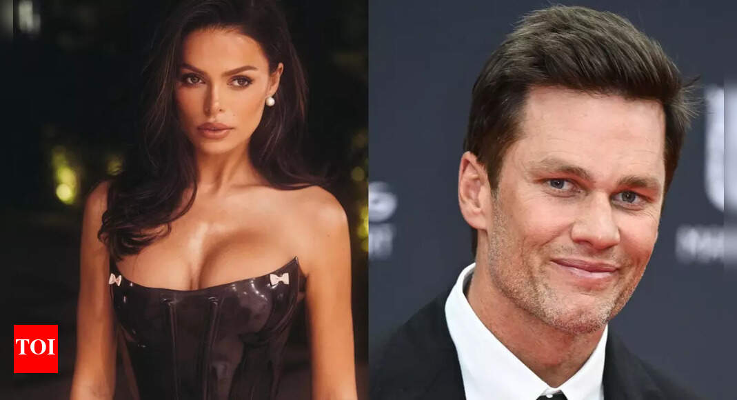 Tom Brady’s rumored ex Brooks Nader turns heads in a bold Angelina Jolie-inspired Mr. & Mrs. Smith corset and thigh-high boots
