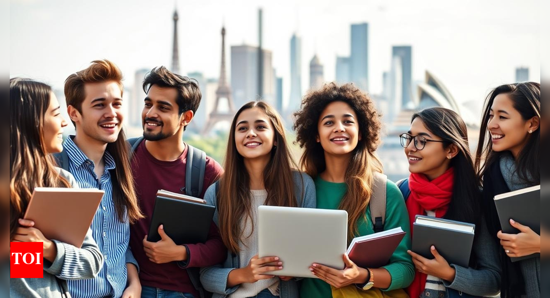 Flow of international students to OECD countries is on the decline