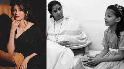 When Shruti Haasan shared a priceless photo of herself singing to Asha Bhosle