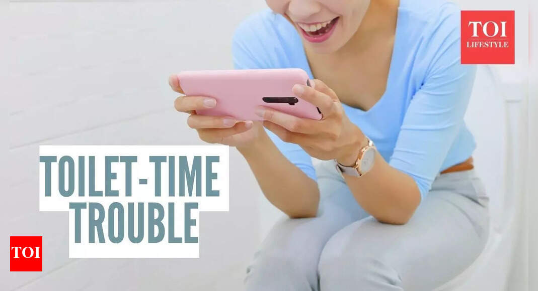 Just 5 extra minutes of scrolling on the toilet can raise the risk of this disease by 46%, new study warns