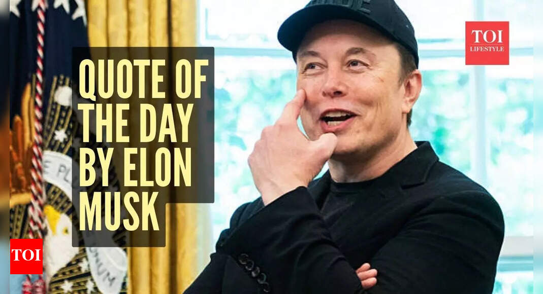 Quote of the day by Elon Musk: “When something is important enough, you do it even if the odds are not…”
