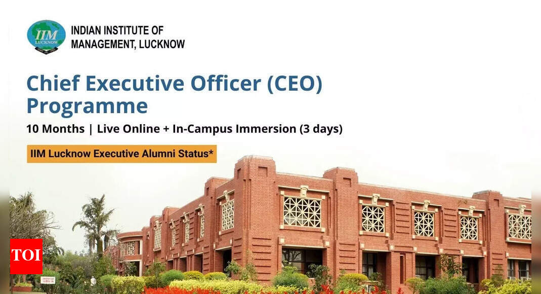 Building Future-Ready CEOs: IIM Lucknow launches its Chief Executive Officer Programme – Batch 5