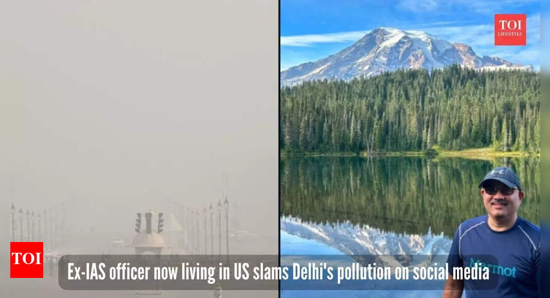 Delhi's AQI reaches 'very poor':  Ex-IAS officer slams Delhi’s smog, says, " I would have had to live and breathe in this mess"