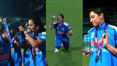 'Main aur Radha chana kha rahe the?': Jemimah Rodrigues' hilarious reaction to Smriti Mandhana's leaderboard win – WATCH
