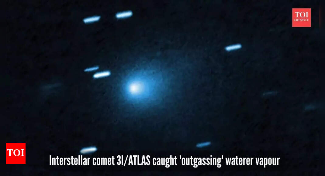 Interstellar visitor 3I/ATLAS sheds water miles from the Sun—what does it mean for life beyond Earth?