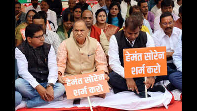 BJP demands health minister Irfan Ansari’s removal, CBI probe into Chaibasa HIV incident