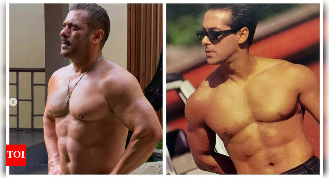 Salman Khan shows off his abs in SHIRTLESS photo; Fans say "welcome back”