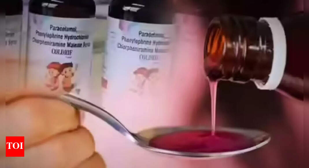 Cough syrup deaths: MP SIT arrests accused doctor’s wife; booked for hiding proof, aiding husband