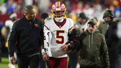 Jayden Daniels’ mysterious wristband clue about his love life steals spotlight after injury scare