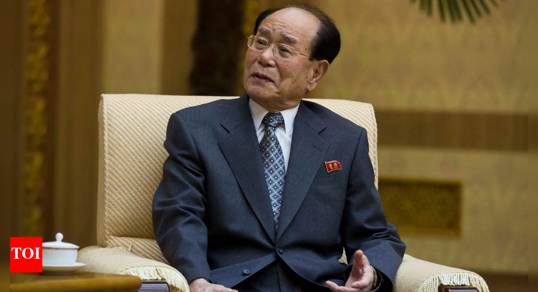 North Korea says its longtime ceremonial head of state Kim Yong Nam has died
