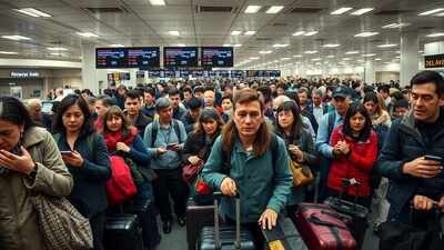 Flight chaos across US: 3 million passengers hit as govt shutdown snarls airports; Thanksgiving chaos looms