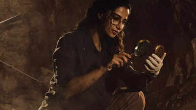  Meenakshi Chaudhary’s intriguing first look as ‘Daksha’ goes viral, Naga Chaitanya starrer gains buzz