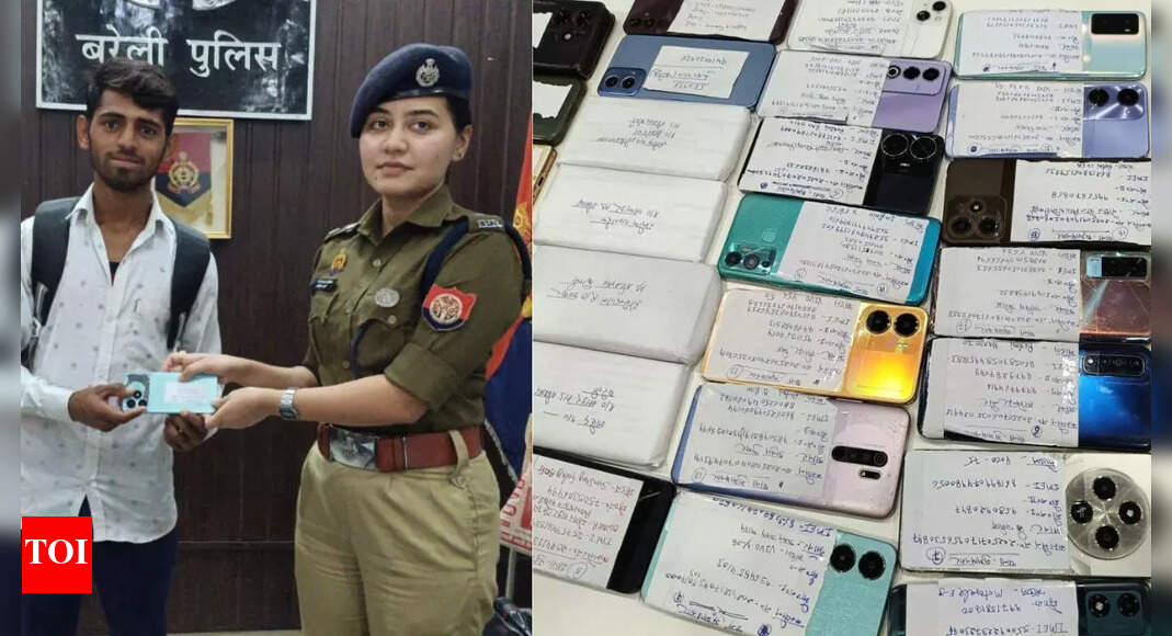 Bareilly police recover 280 lost phones, handed over to owners