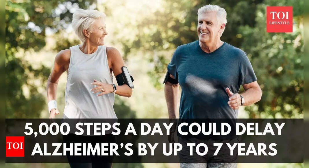 Forget the gym: 5,000 steps a day could delay Alzheimer’s by up to 7 years, says new study