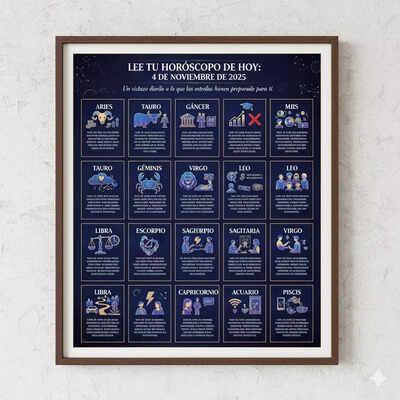 Horóscopo diario: predicciones astrológicas de hoy, 4 de noviembre de 2025
