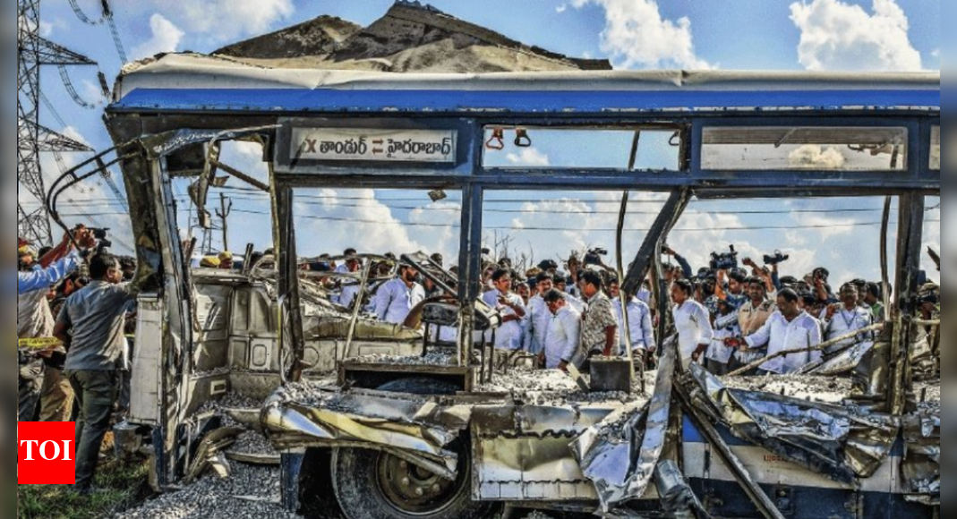 Standing & alive: How fate spared some in Telangana accident where seated passengers died, standing ones survived