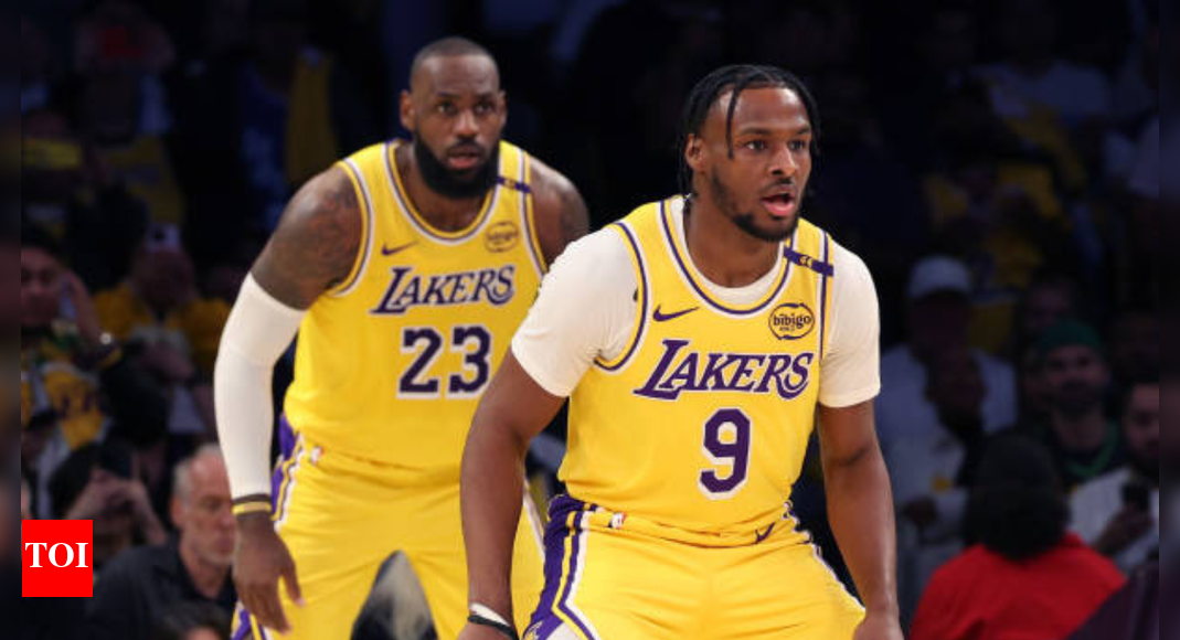 Former Los Angeles Lakers legend drops huge praise for LeBron James' son Bronny James, after stellar show against Portland Trail Blazers