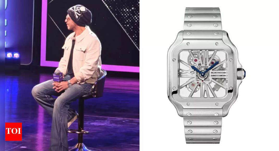 Shah Rukh Khan’s Cartier watch stole the spotlight at his fan-meetup and it’s pure 'King' energy