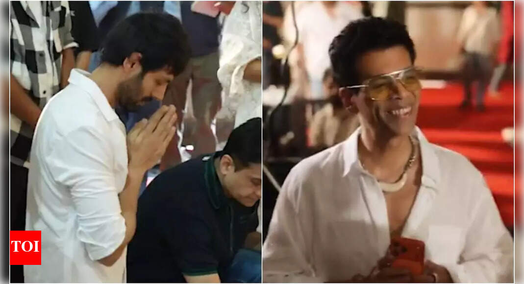Kartik Aaryan begins ‘Naagzilla’ shoot, Karan Johar attends Muhurat Ceremony - Watch video
