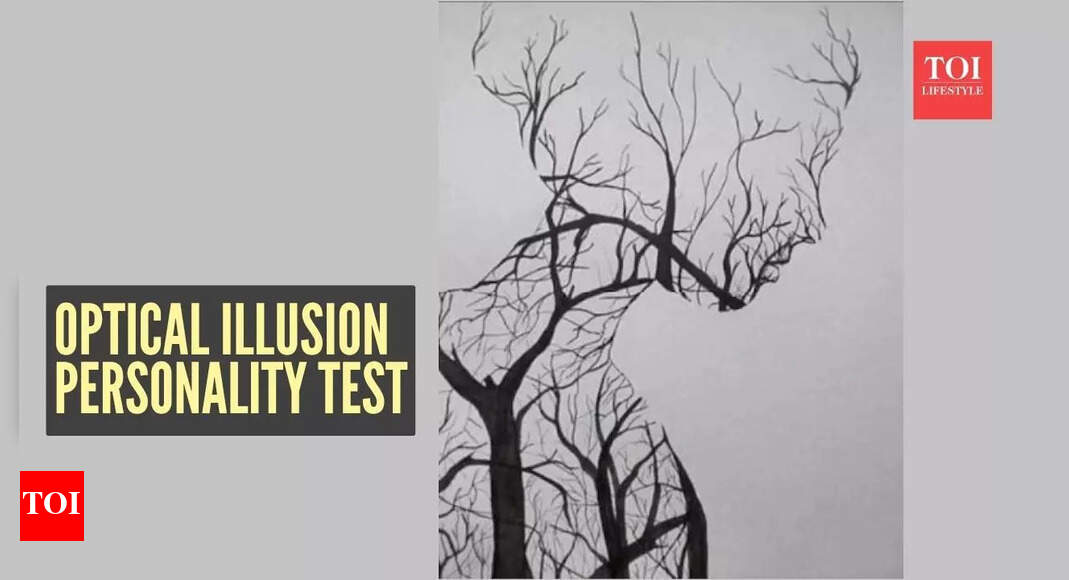 Optical illusion personality test: Woman or trees? What you see first reveals if you’re romantic or creative