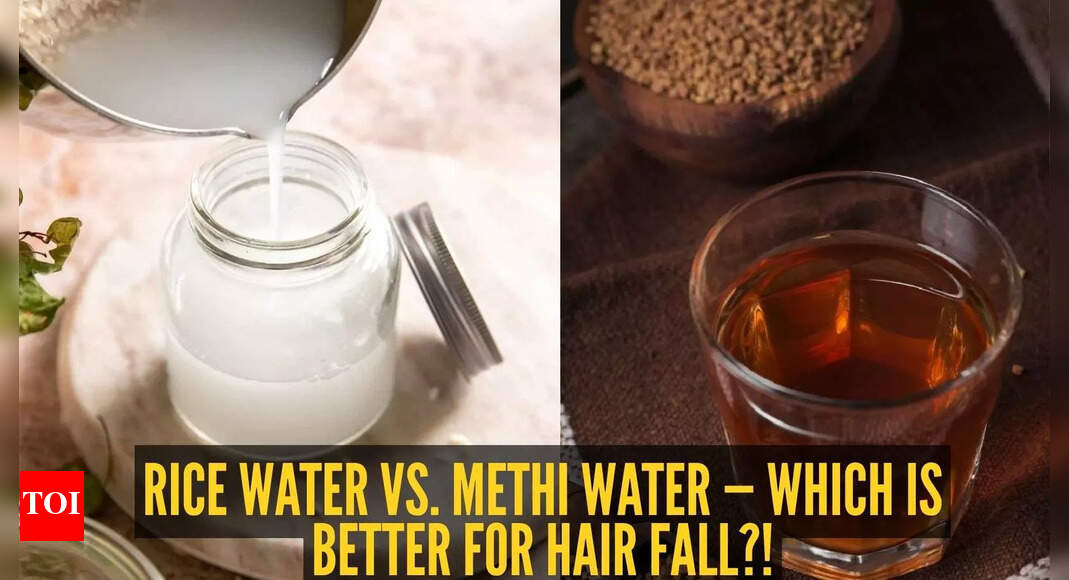 Rice water vs. methi water: Which works better for hair fall?