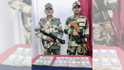 BSF ops across South Bengal border: Gold worth Rs 55 lakh, Bangladeshi currency sized; one arrested
