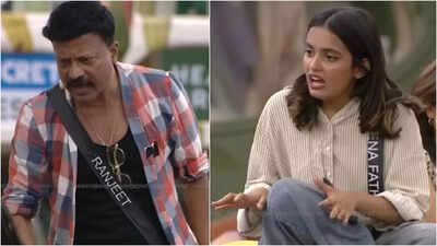  Munshi Ranjeet and Rena Fathima clash in a heated confrontation during the finale week