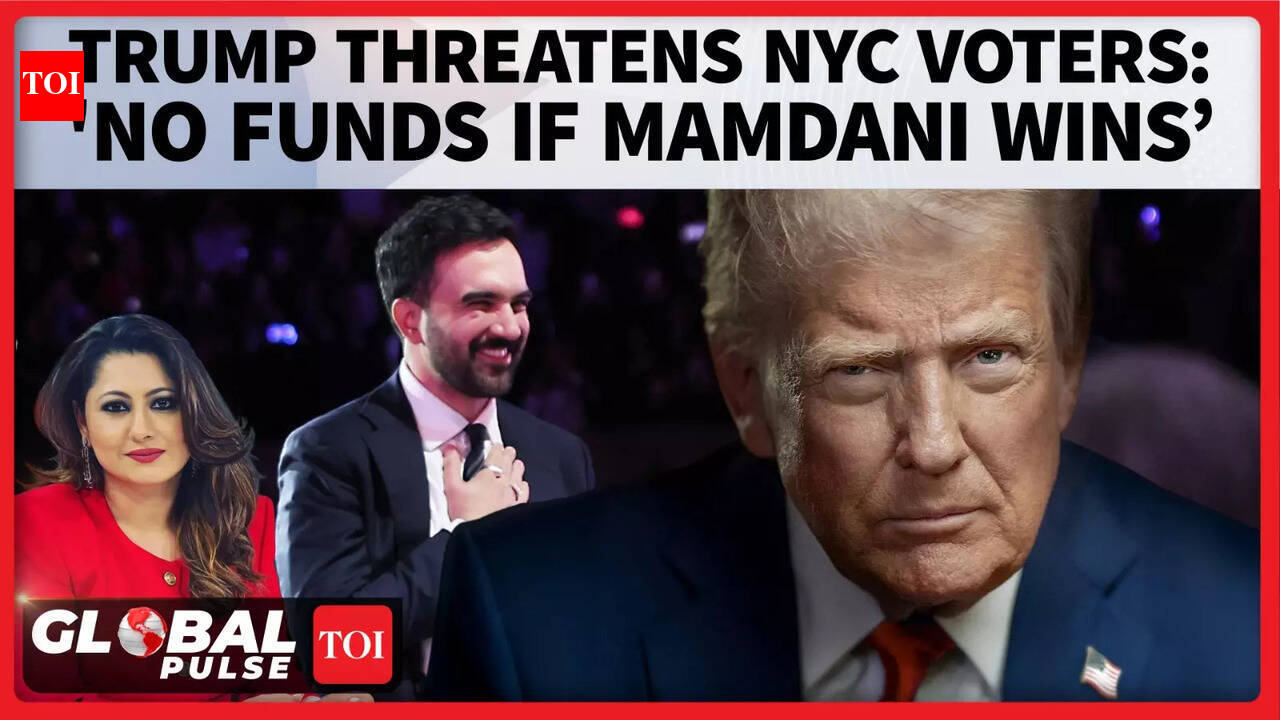 'No Funds If Mamdani Wins': Trump's Threat To Voters As New York Votes ...