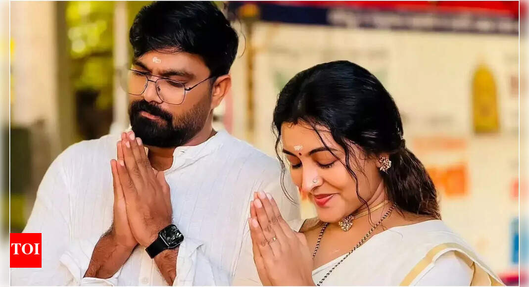 Durga Krishna welcomes baby girl; Shares joyful note for husband; ‘It’s the day our little one chose to meet you too’