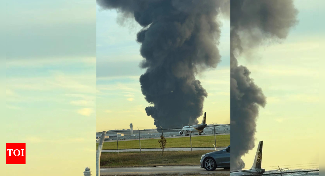 US cargo plane crashes near Louisville airport: 3 dead, 11 injured