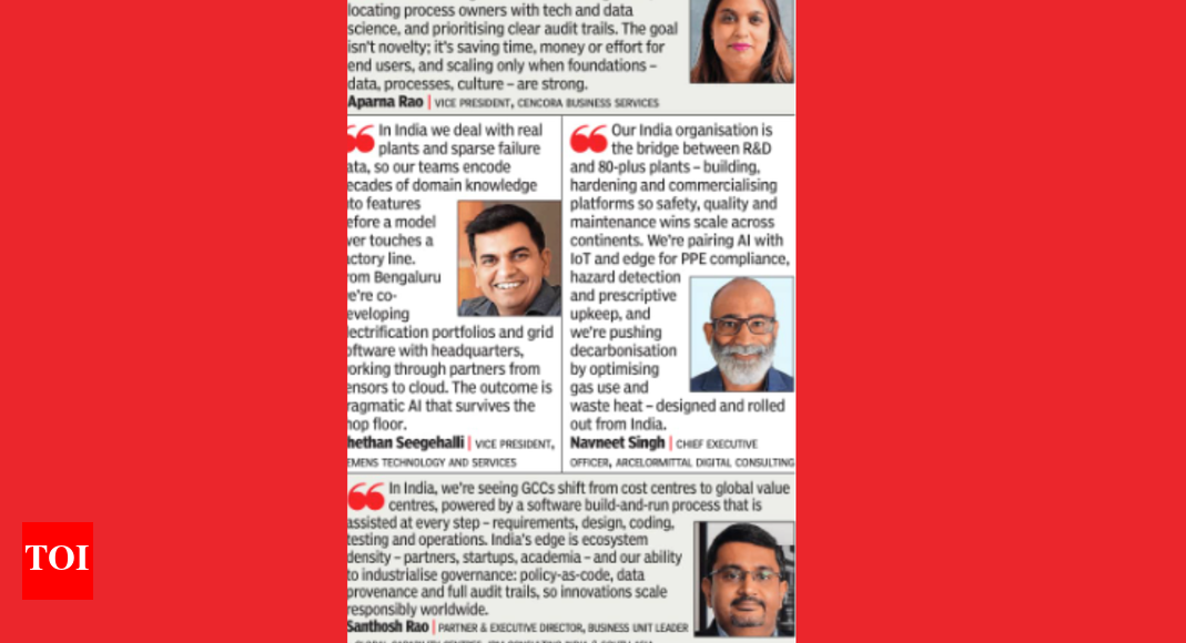 GCCs build practical AI systems for their parent companies