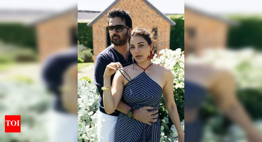 Kajal Aggarwal enjoys Diljit Dosanjh's epic Aura concert in Australia with husband Gautam Kitchlu