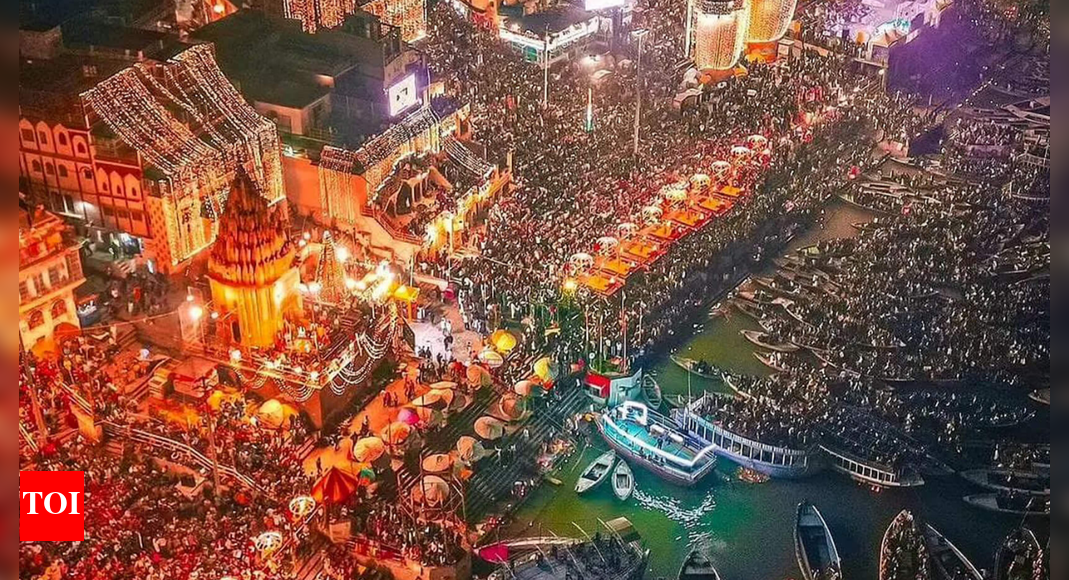 Dev Deepawali 2025: Varanasi to glow with 10L diyas, 3D ‘Kashi Katha’ show and green fireworks