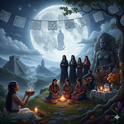 La Luna Llena en la Cultura Hispánica: espejo de los ciclos, la tierra y el alma