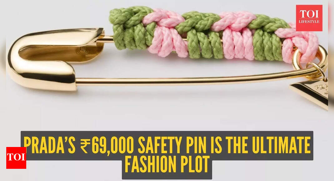 Would you pay ₹69,000 for a safety pin? Prada thinks you might