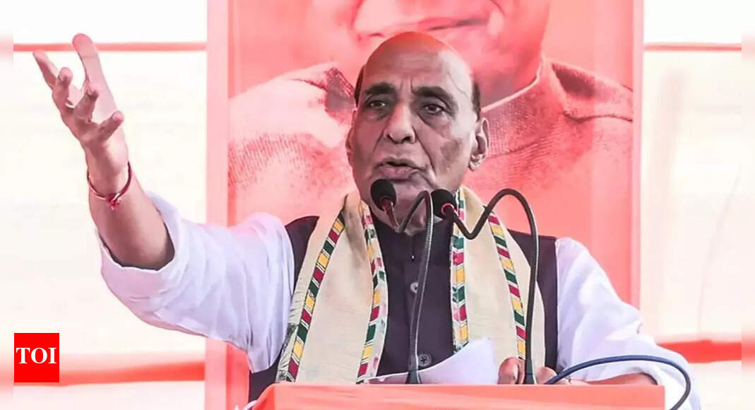 'Don't drag army into politics': Rajnath Singh hits out at Rahul Gandhi; accuses him of trying to create anarchy