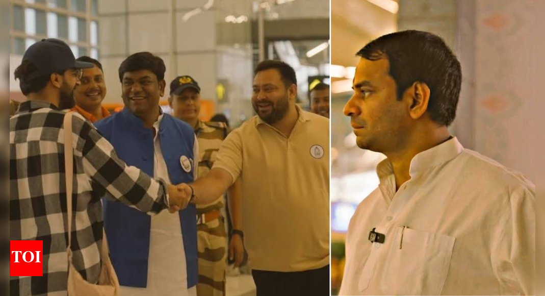 Caught on cam: Tejashwi and Tej Pratap’s awkward encounter at Patna airport goes viral; netizens say ‘brother is still a brother’